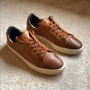 Men’s brown leather Banana Republic shoes